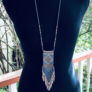 Peyote Seed Bead Necklace